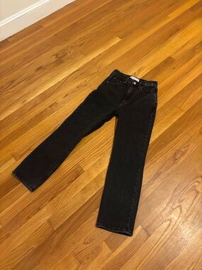 Like New Black Abercrombie & Fitch Jeans Size 23